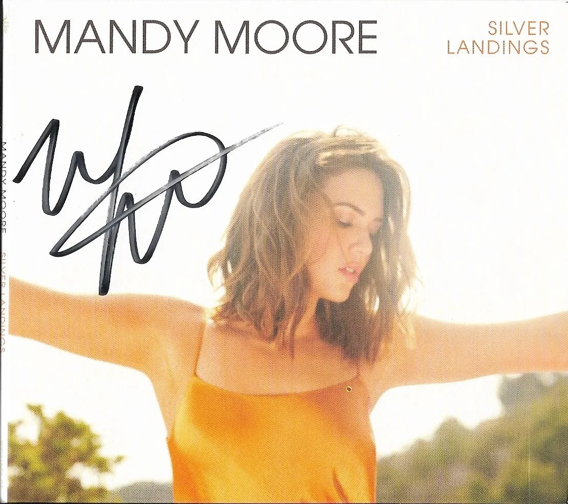 Mandy Moore Signed CD Silver Landings Autograph This Is Us, image 2