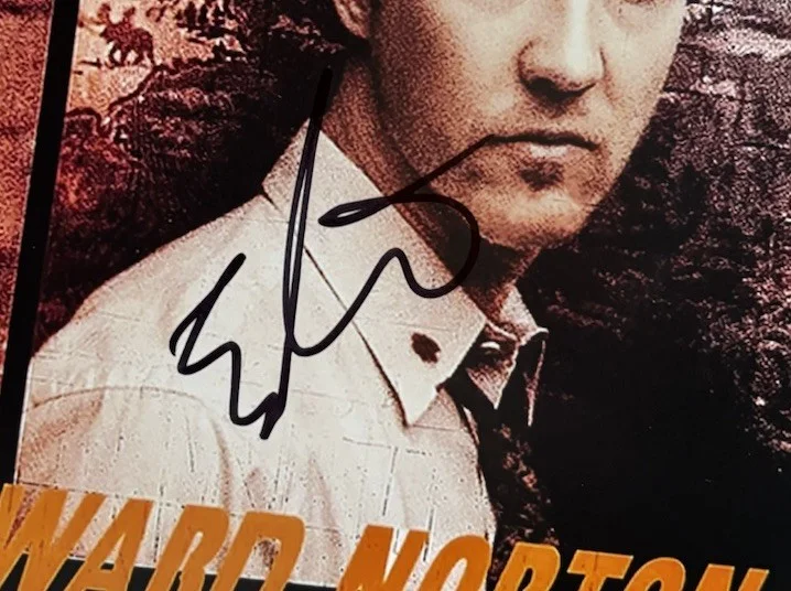 Edward Norton Signed 12x18 Photo Fight Club With Proof, image 2