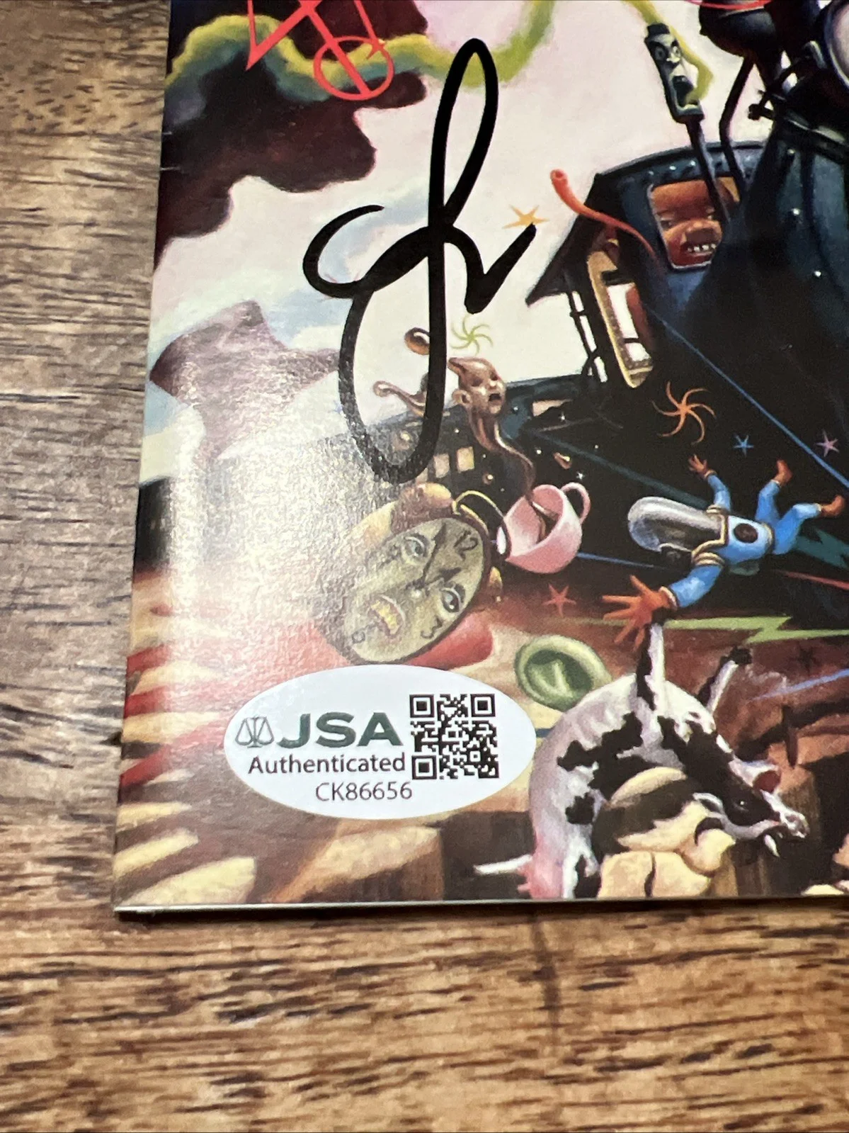 Linda Perry Signed Bigger Better Faster More ! CD JSA Coa 4 Non Blondes, image 2