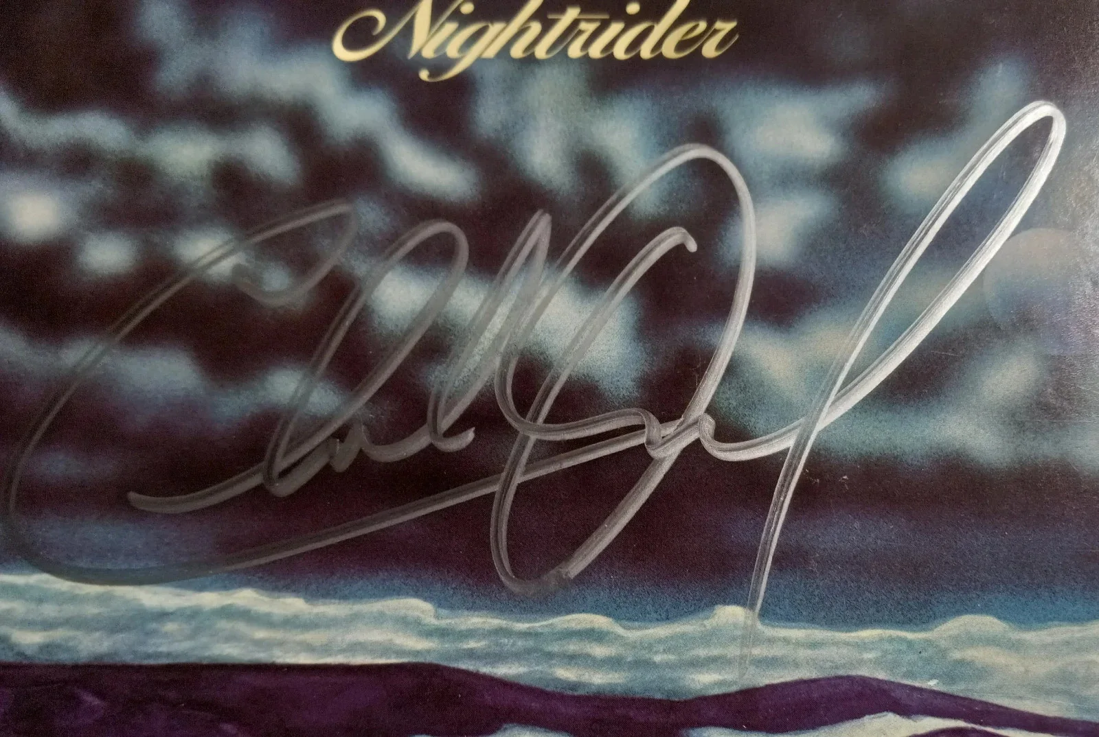 Charlie Daniels Authentic Signed Signed LP W/ JSA COA Nightrider, image 2