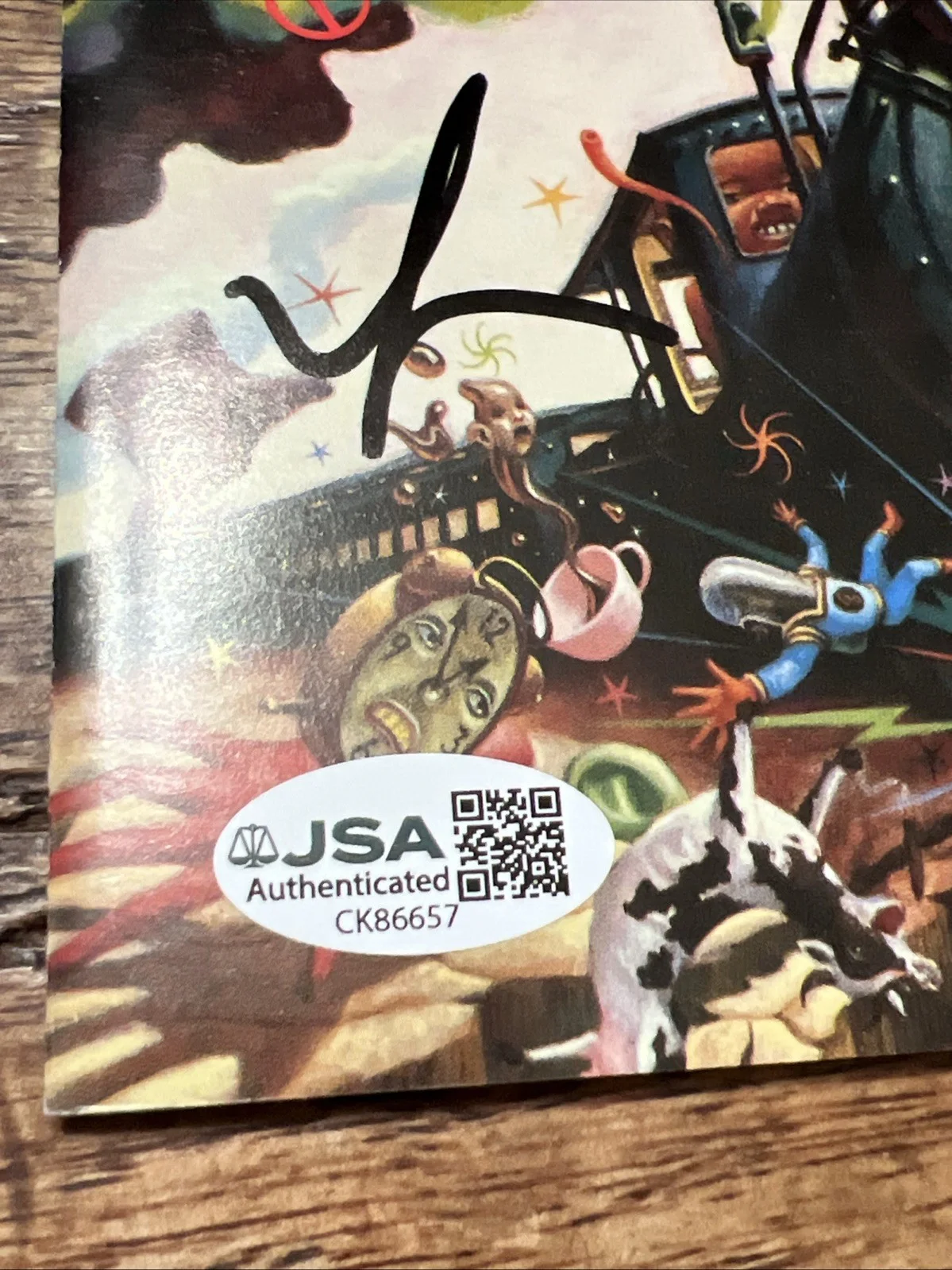 Linda Perry Signed Bigger Better Faster More ! CD JSA Coa 4 Non Blondes, image 2