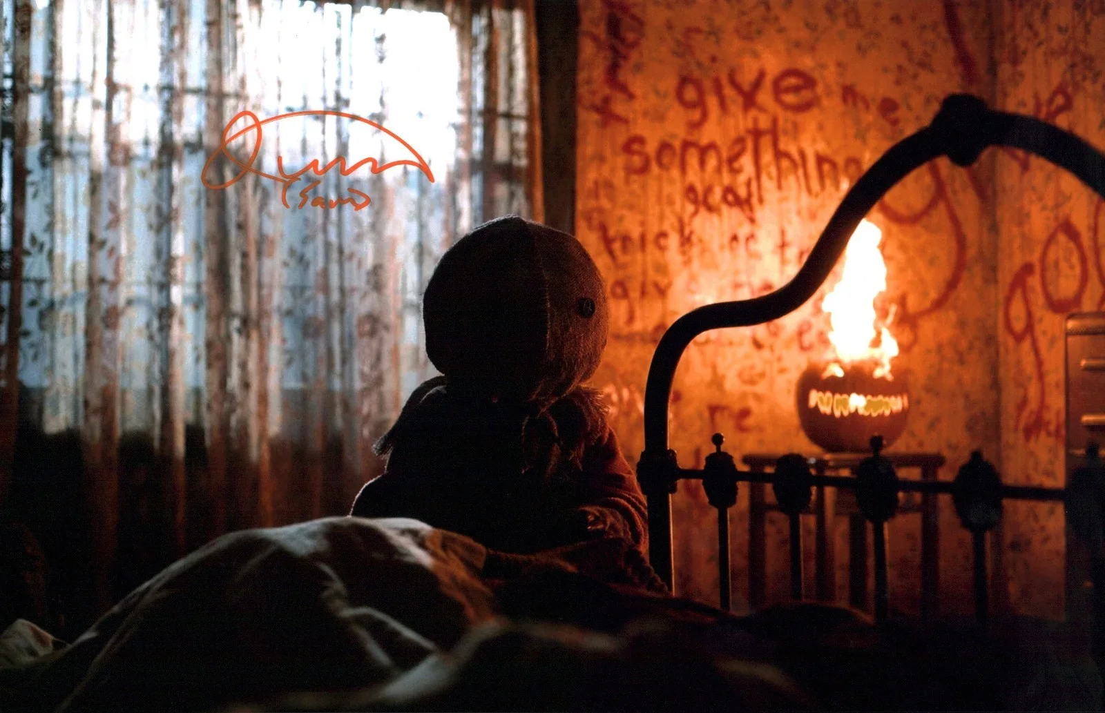 Quinn Lord — Quinn Lord Trick 'r Treat 11x17 Signed Photo Poster JSA Certified Autograph