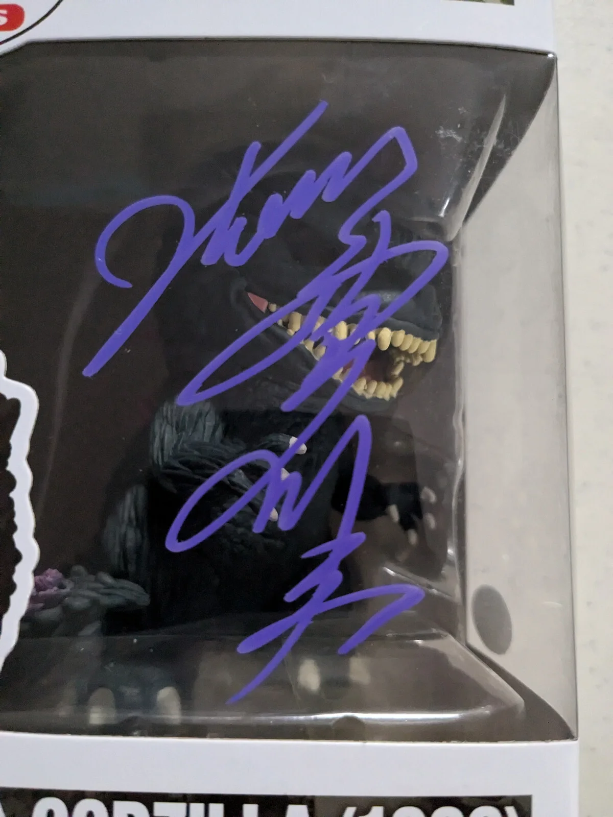 TSUTOMU KITAGAWA Signed GODZILLA 1999 FUNKO POP 1664 Autograph JSA COA P, image 2