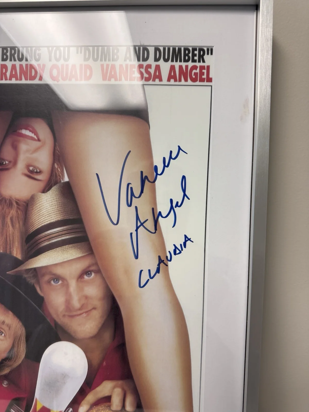 Websites — Kingpin Movie Poster 11x17 Inches Vanessa Angel Autographed Framed, изображение 3