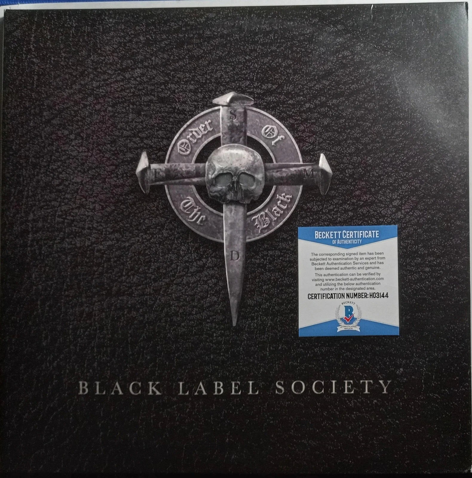 Zakk Wylde Authentic Signed Double LP W/ Beckett BAS COA Black Label Society, image 2