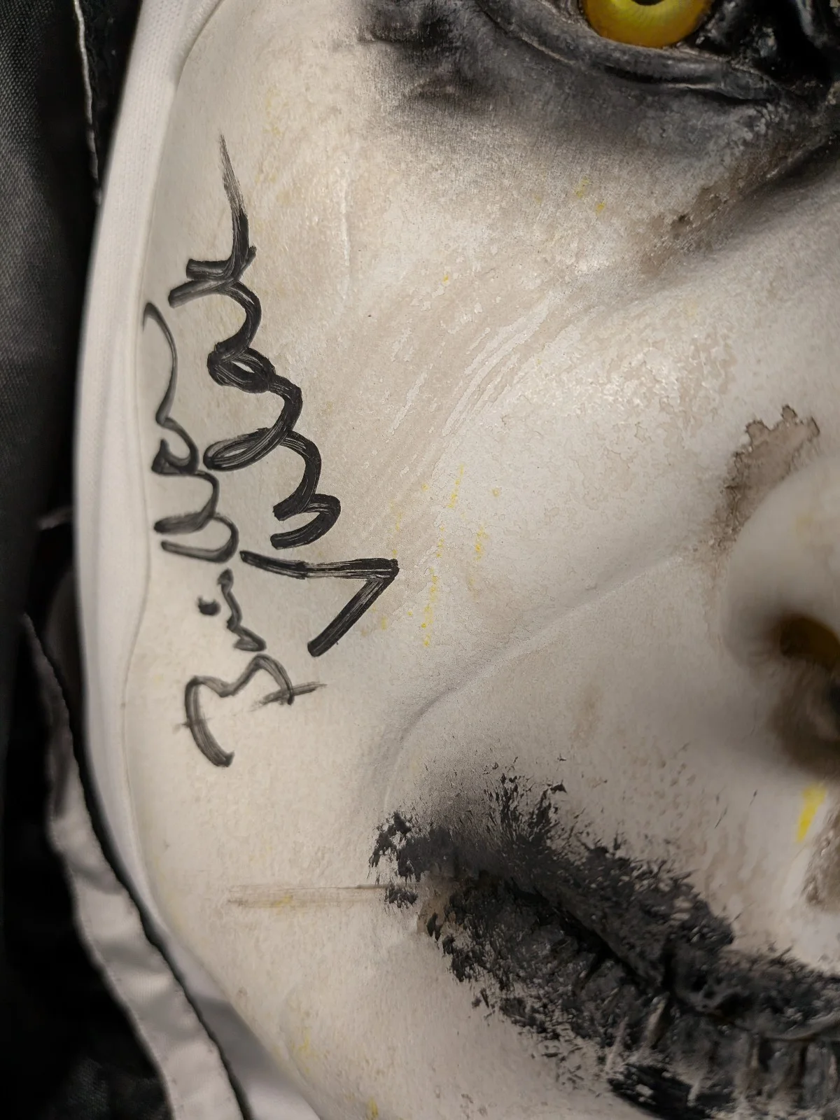 Bonnie AARONS Signed MASK and Veil The Nun Conjuring 2 Valek JSA COA, изображение 2