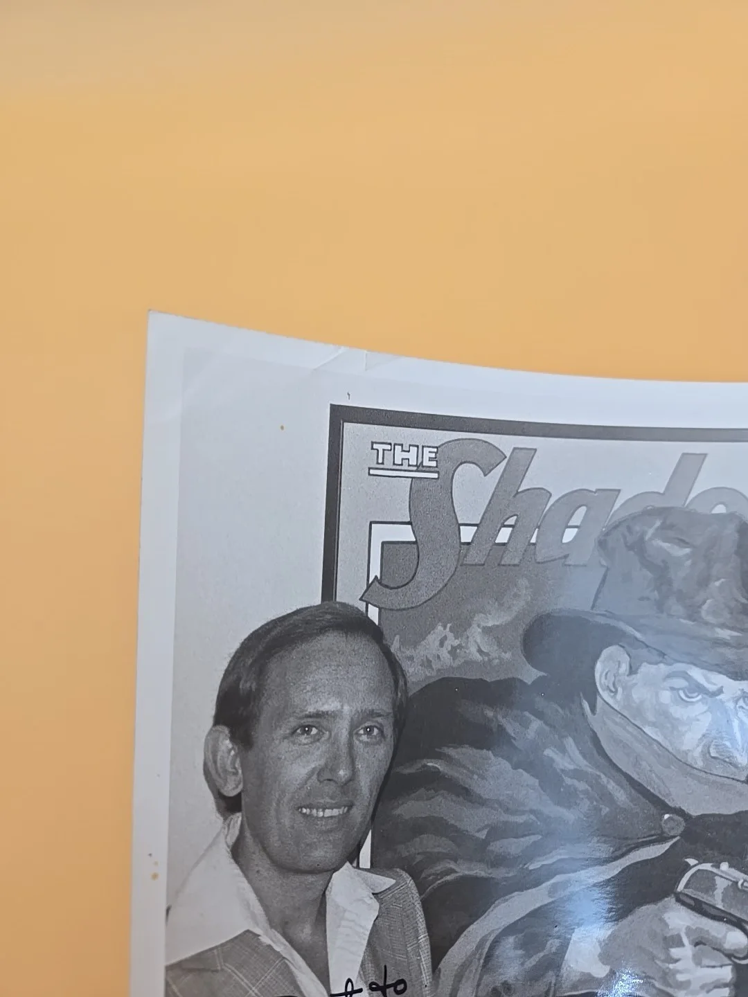 Walter Gibson — The Shadow Autographed Picture David Rothel Water Gibson, image 5