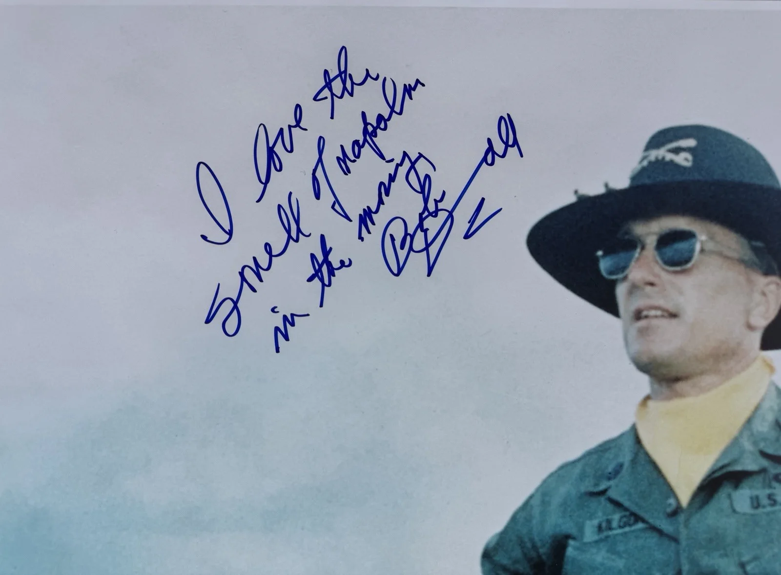 ROBERT DUVALL signed Apocalypse Now 27x40 Poster Photo Coppola Oscar 1979 PROOF, изображение 5