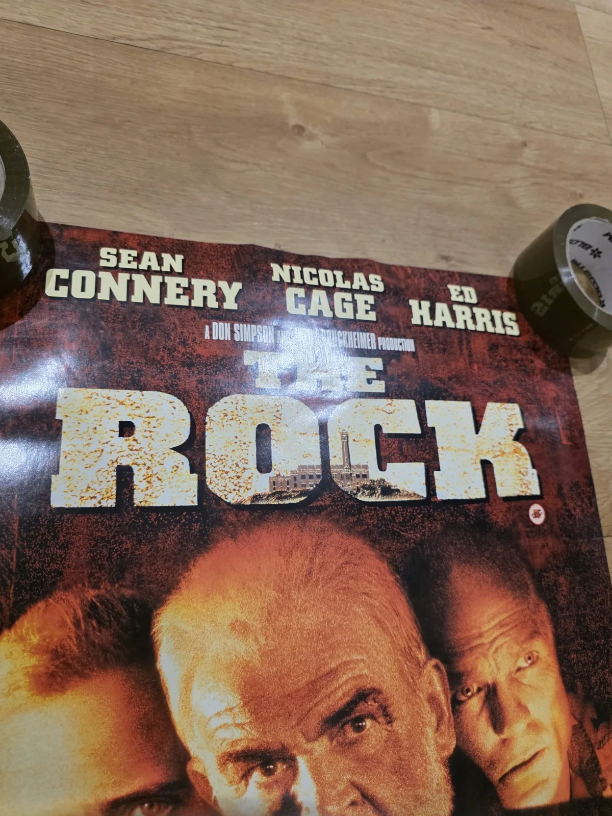 The Rock 1996 Film Poster - A2 23.4x16.5 - Sean Connery Nicolas Cage, image 2