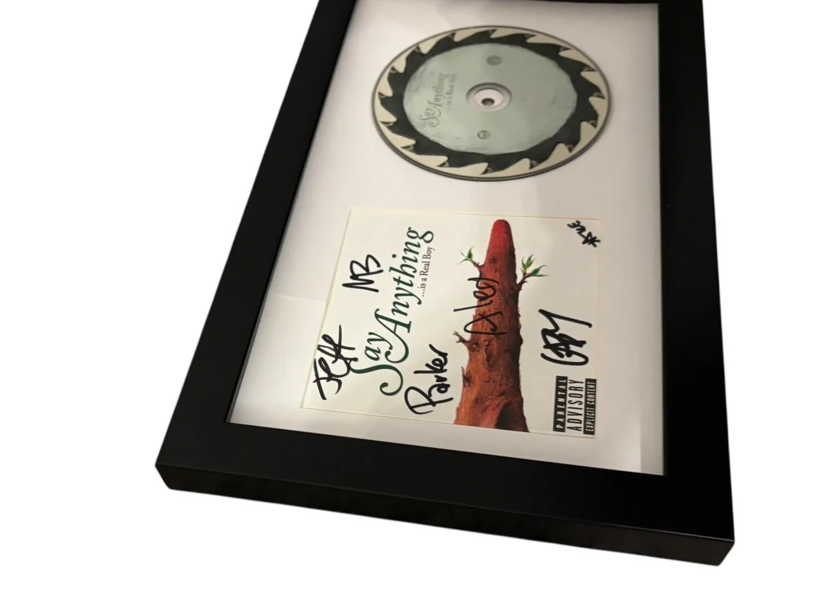 SAY ANYTHING SIGNED AUTOGRAPH IS A REAL BOY FRAMED CD MAX BEMIS +5 RARE JSA COA, image 4