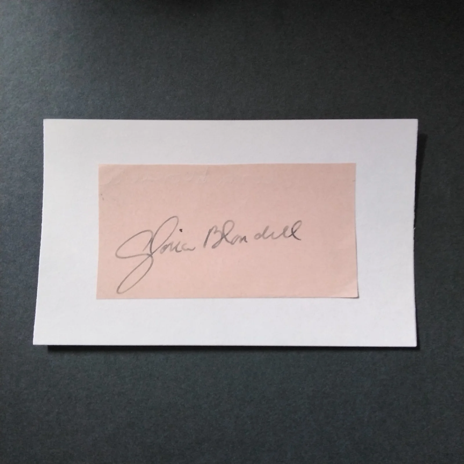 Gloria Blondell SIGNED Card Photo 40s Movie TV Actress Life of Riley Daisy Duck, изображение 4