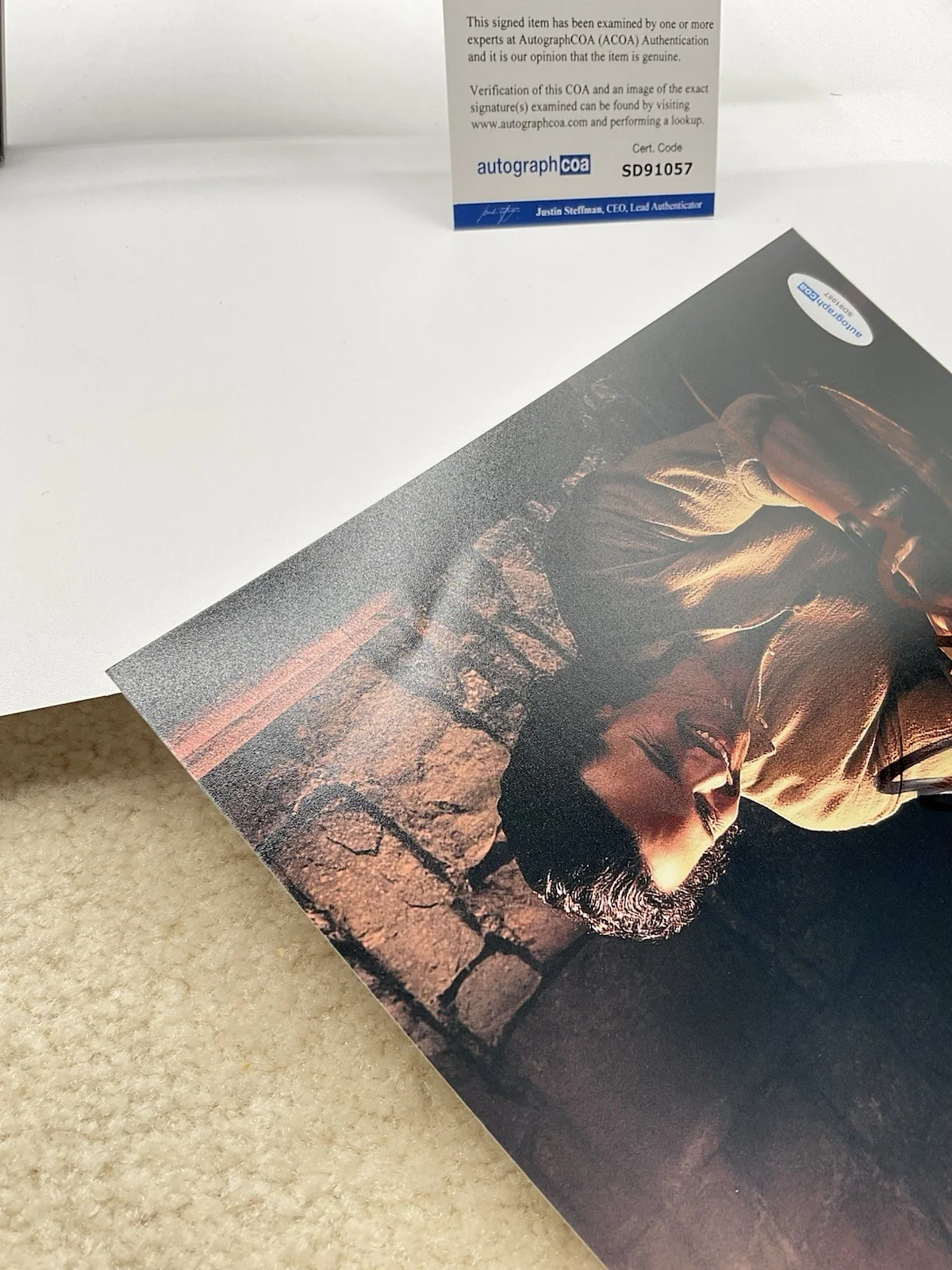 Rory Alexander — Rory Alexander signed 8x10 ACOA Outlander signed 8x10 Outlander photo auto SALE, image 5