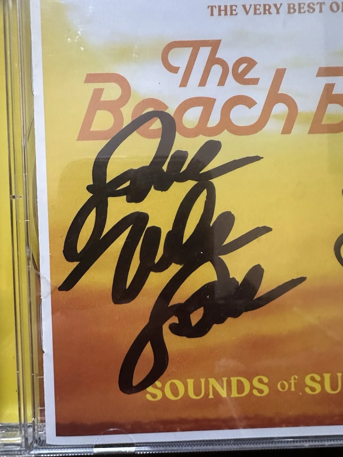 Beach Boys Mike Love Bruce Johnston Autographed Sounds of Summer Signed CD, image 2