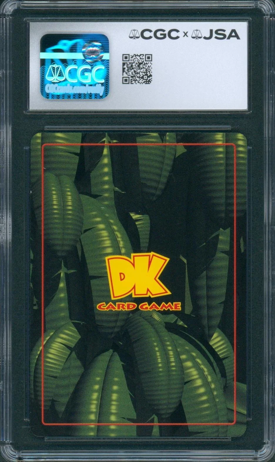 Grant Kirkhope — Grant Kirkhope Signed Donkey Kong DK Card Game Autograph 1999 CGC x JSA SLAB, image 2