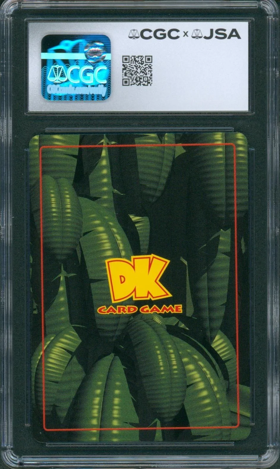 Grant Kirkhope — Grant Kirkhope Signed Donkey Kong DK Card Game Autograph 1999 CGC x JSA SLAB, image 2