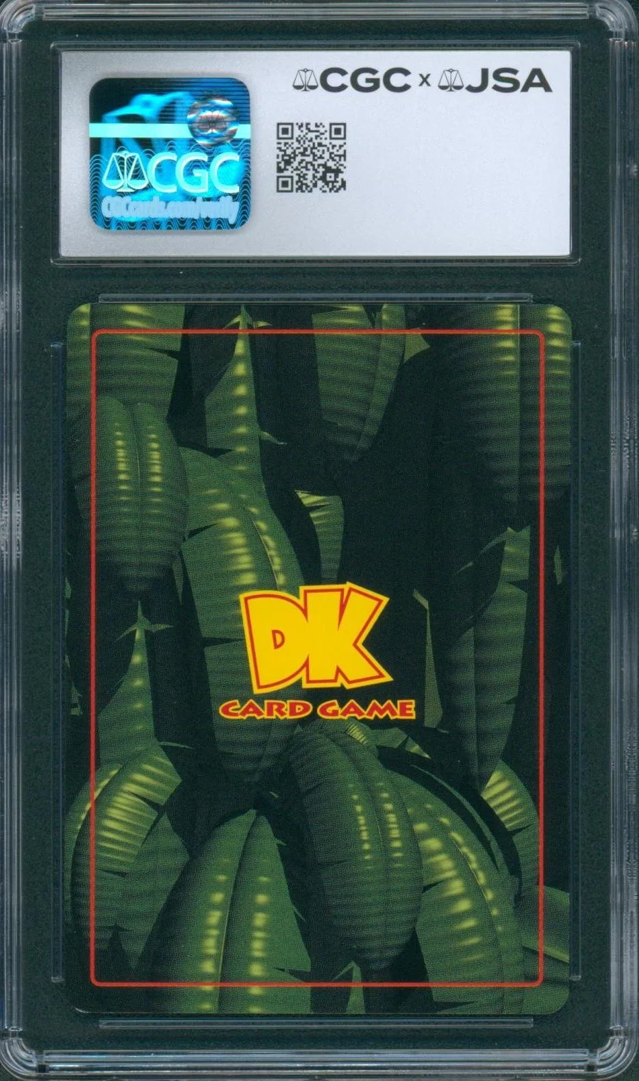 Grant Kirkhope — Grant Kirkhope Signed Donkey Kong DK Card Game Autograph 1999 CGC x JSA SLAB, изображение 2