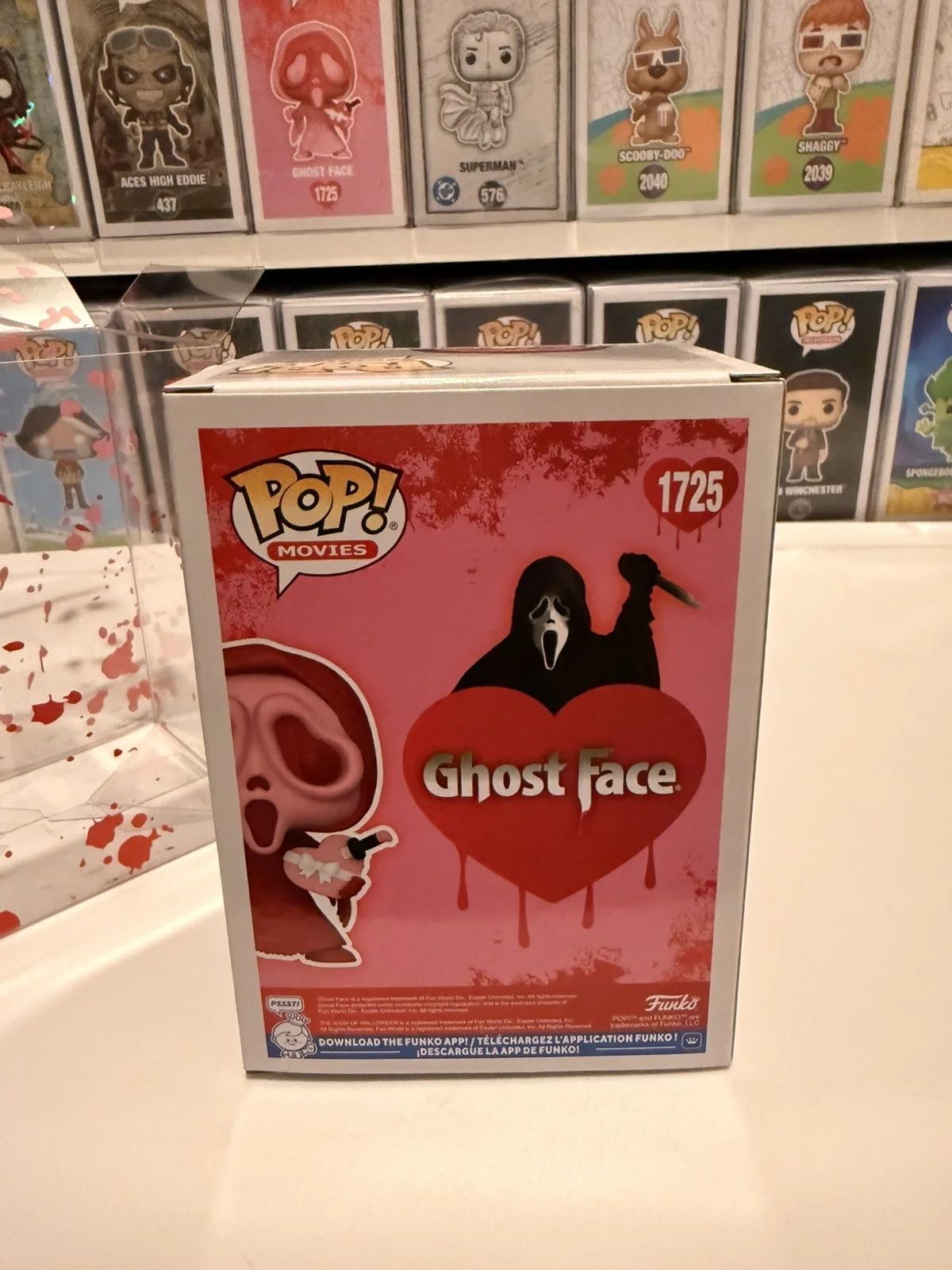 Skeet Ulrich — Ghostface Scream Funko Pop! Skeet Ulrich Signed #1725 SWAU Authentication, изображение 2