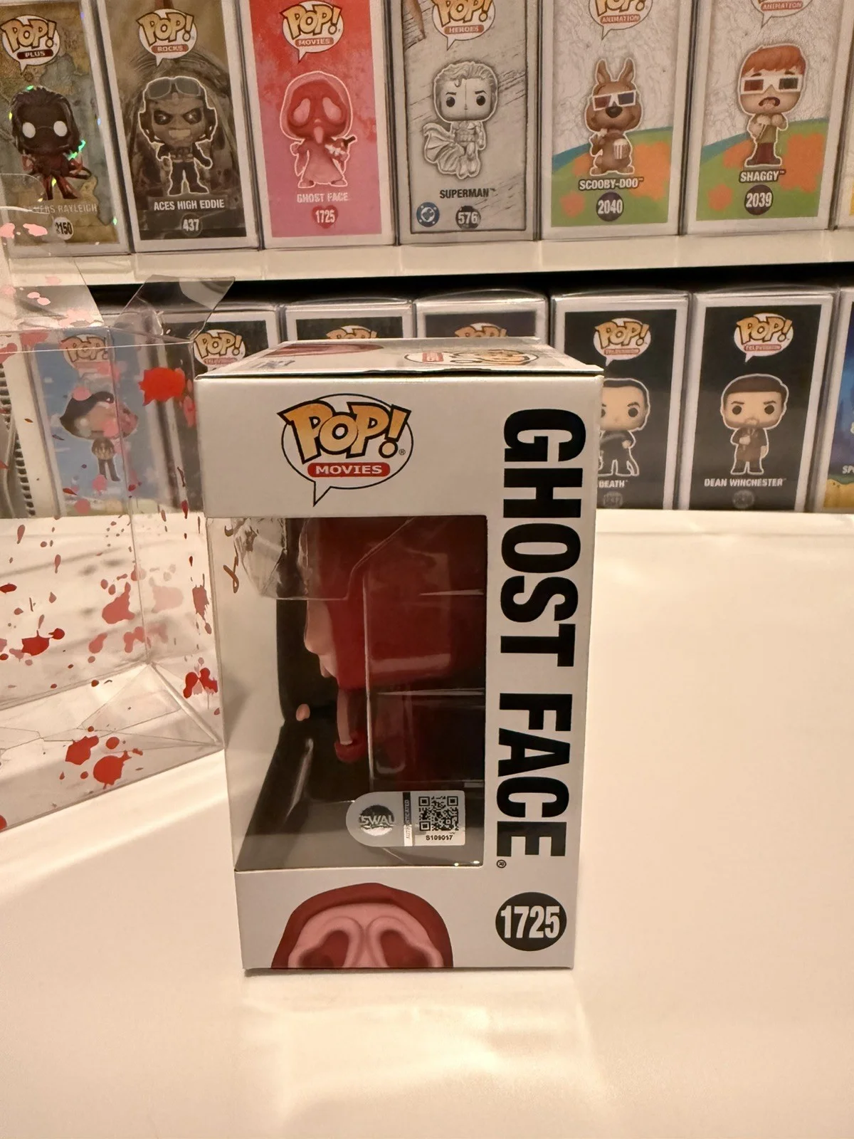 Skeet Ulrich — Ghostface Scream Funko Pop! Skeet Ulrich Signed #1725 SWAU Authentication, изображение 4