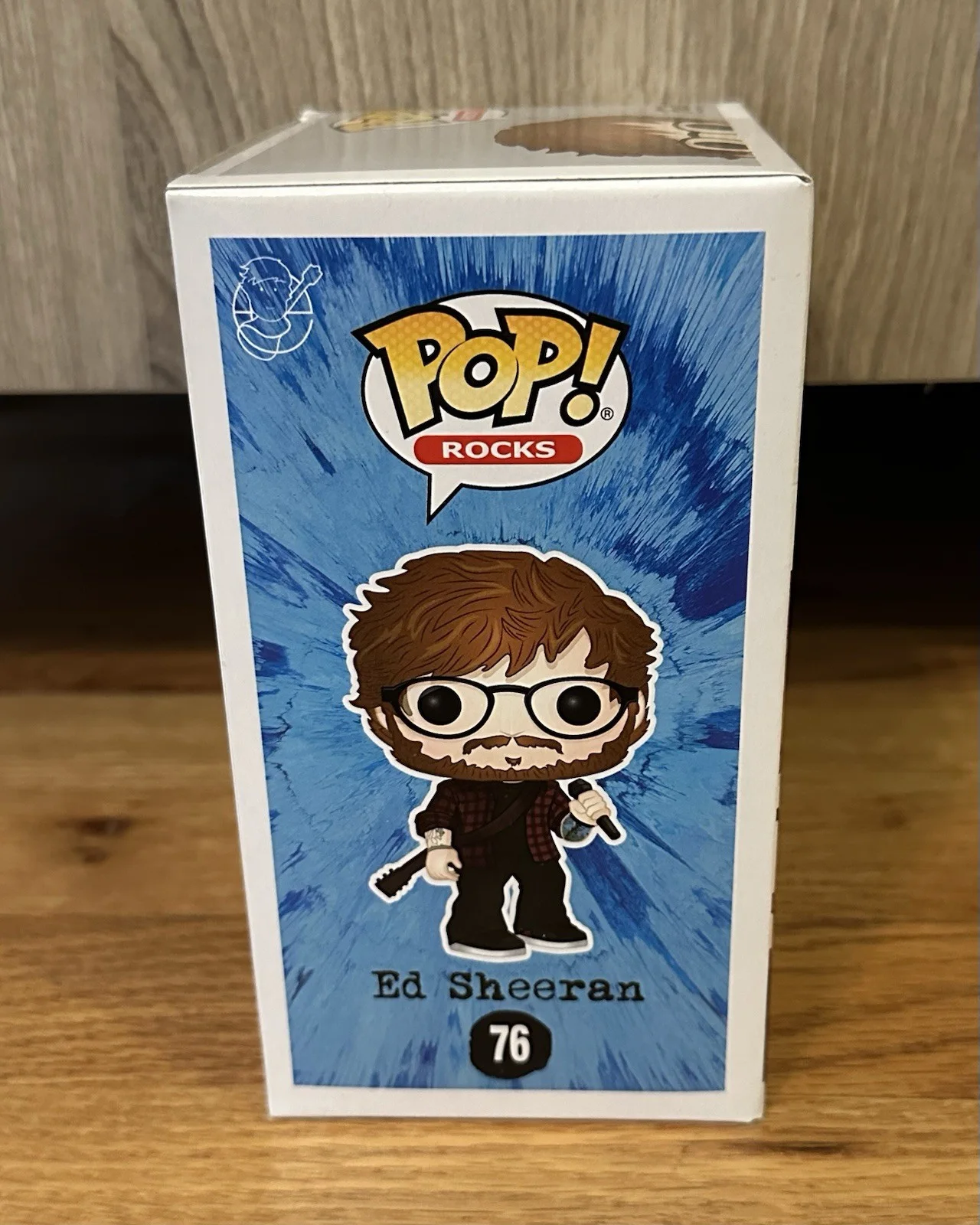 Ed Sheeran SIGNED JSA COA Funko Pop #76 Vaulted Rare Pop Rocks, image 4