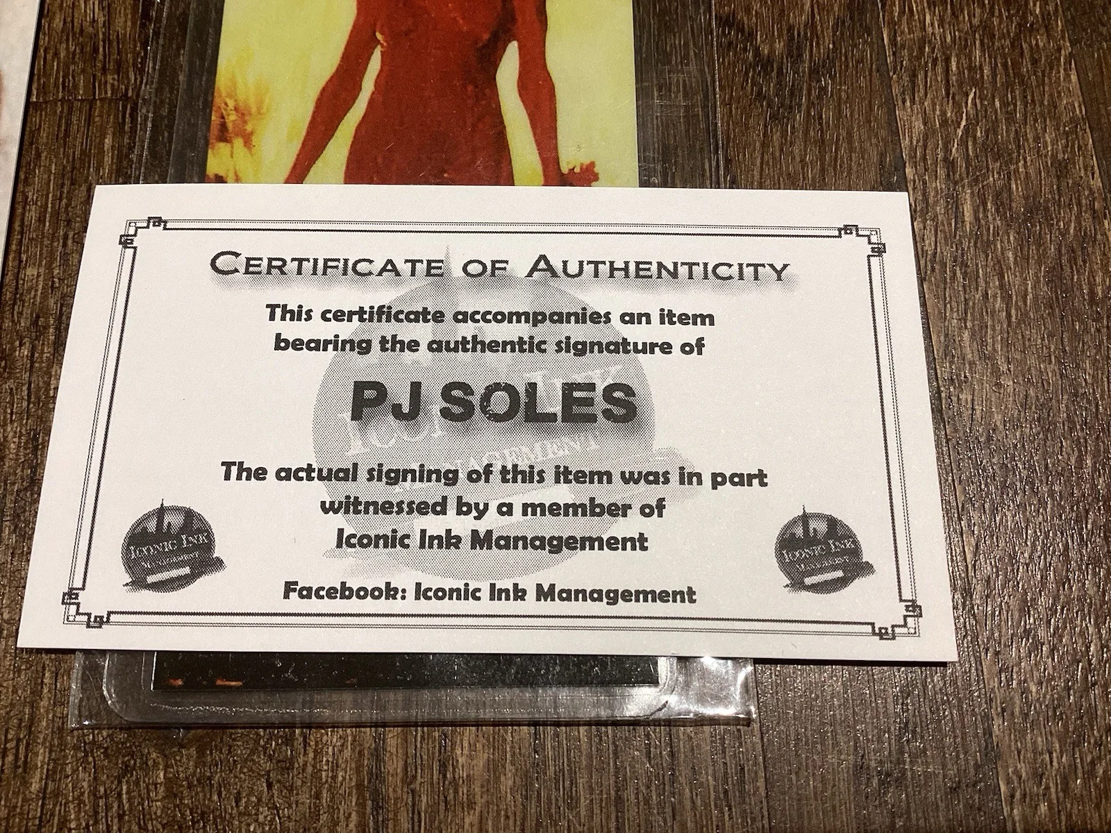PJ SOLES (CARRIE, Halloween 1978) Hand Signed Autograph coa, image 2