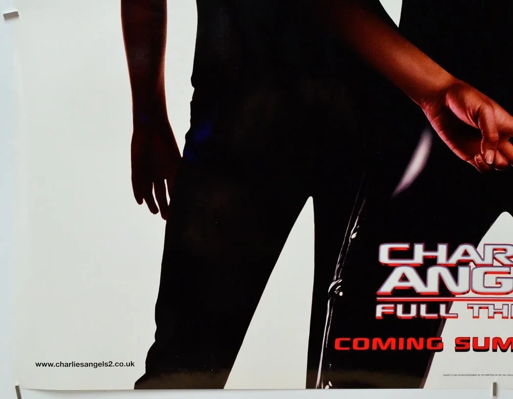 CHARLIE'S ANGELS : FULL THROTTLE (2003) Original Quad Movie Poster (Teaser), изображение 4