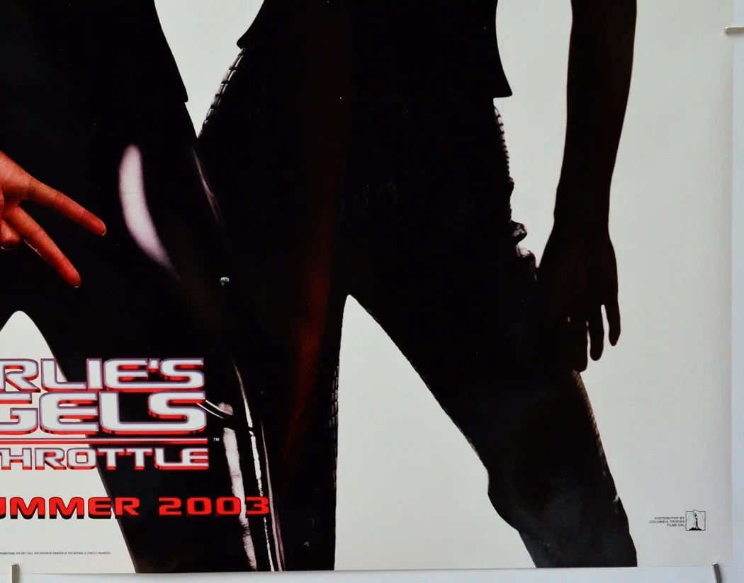 CHARLIE'S ANGELS : FULL THROTTLE (2003) Original Quad Movie Poster (Teaser), изображение 5