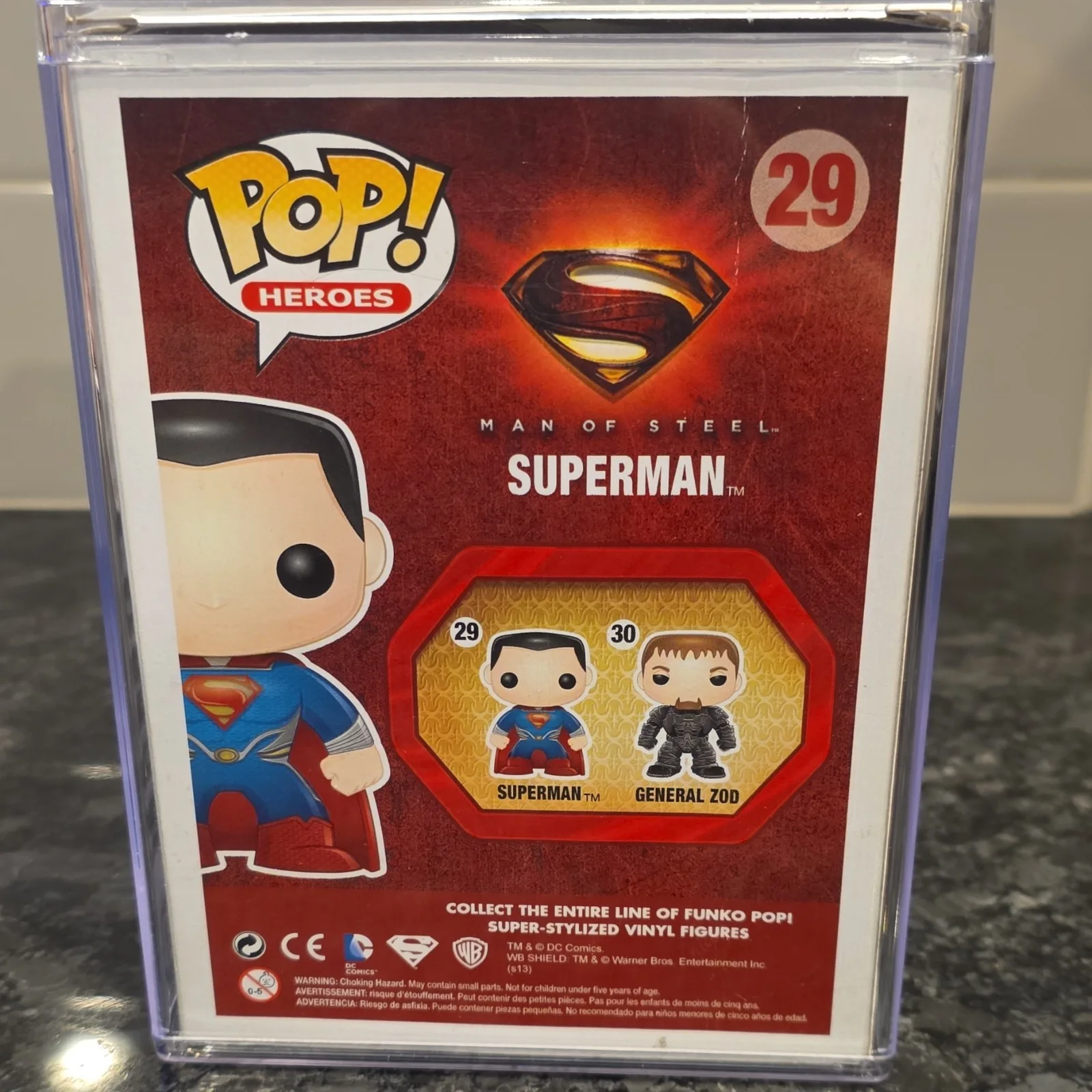 Superman Henry Cavill signed Funko Man of Steel #29 SWAU Autographed, изображение 2