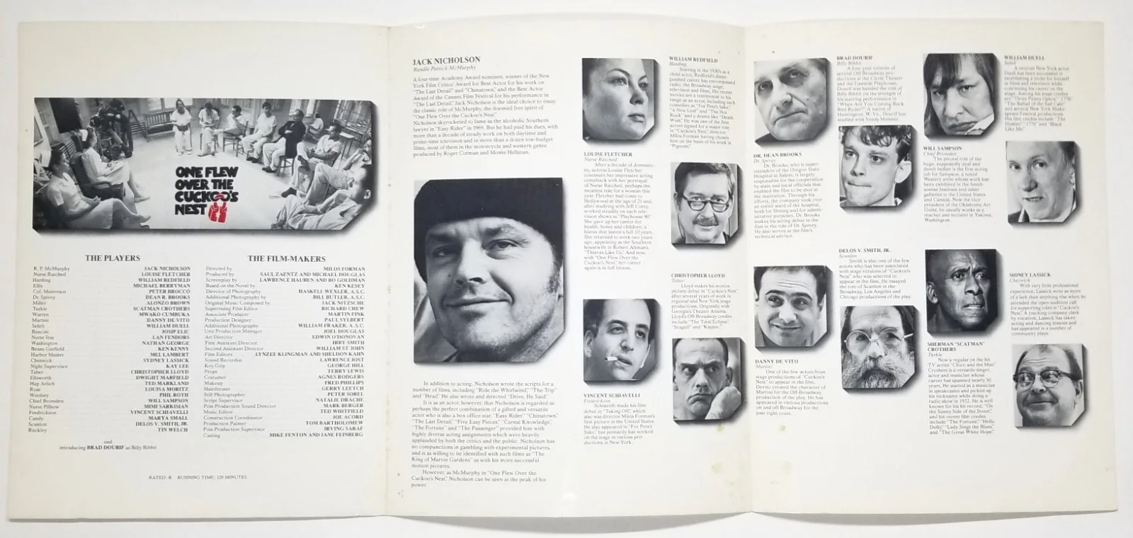 Jack Nicholson — Jack Nicholson SIGNED One Flew Over Cuckoo's Nest World Premiere Program JSA LOA, image 3