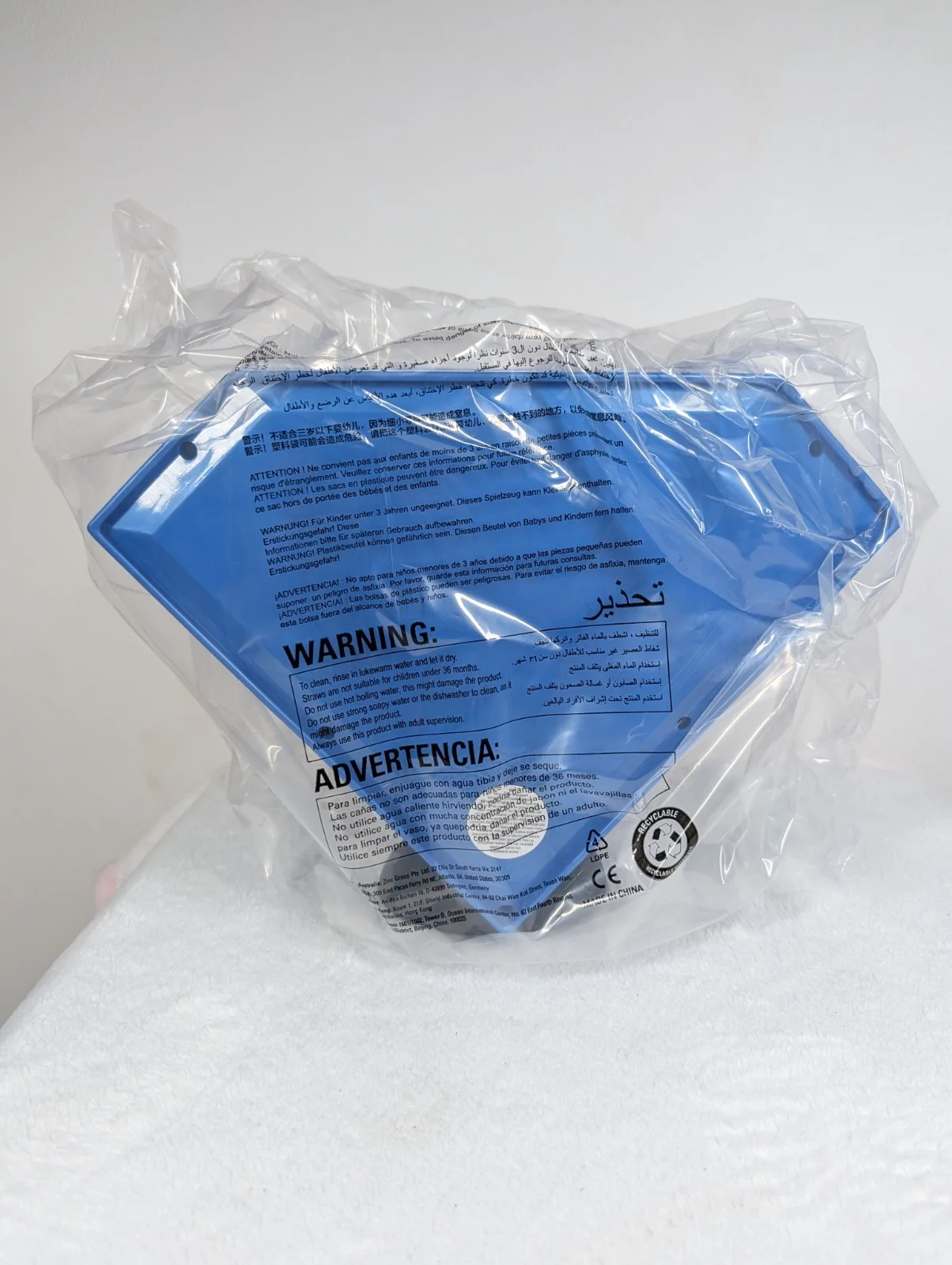Blue Odeon Cinema Superman Popcorn Bucket 3D Emblem, image 4