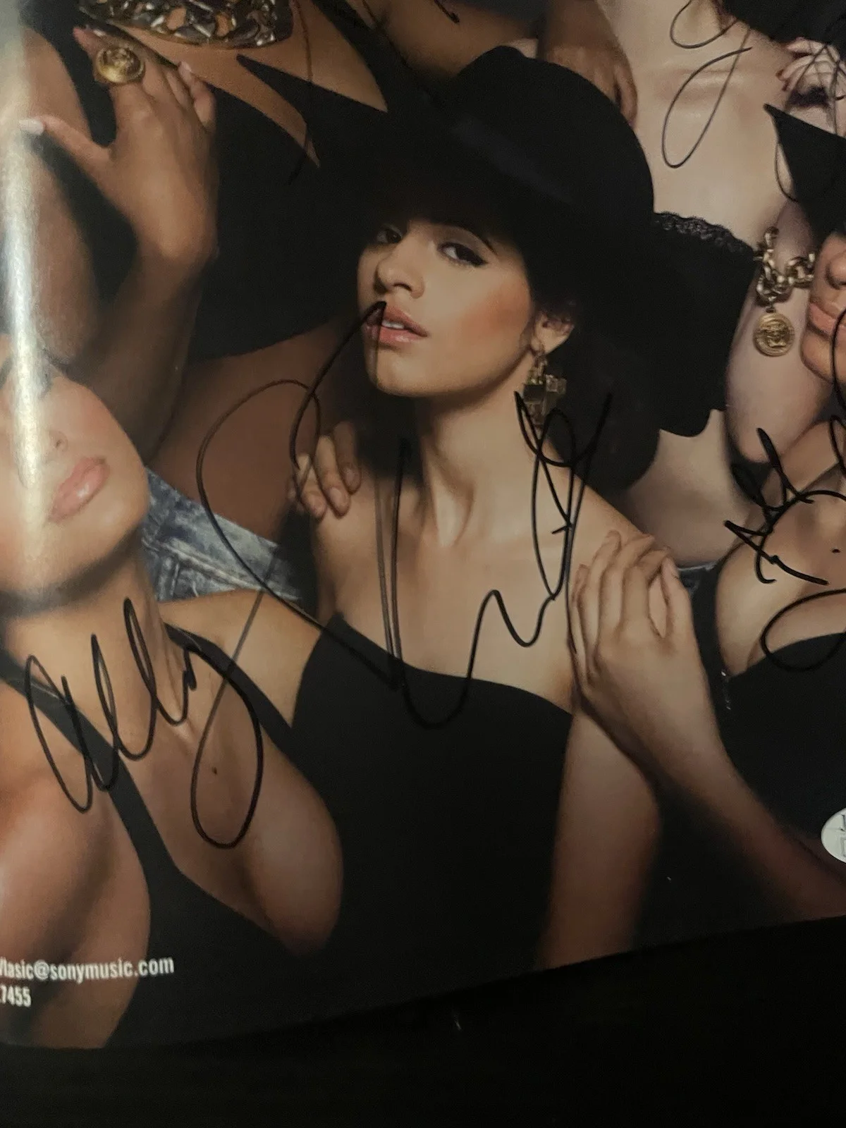 Fifth Harmony Signed X5 Magazine Page Perfect To Frame Autographed JSA COA, image 3