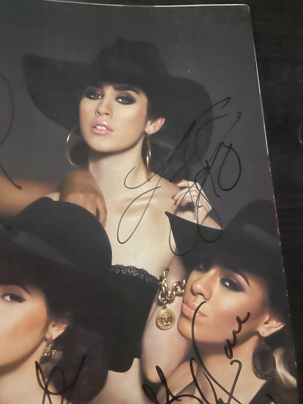 Fifth Harmony Signed X5 Magazine Page Perfect To Frame Autographed JSA COA, image 5
