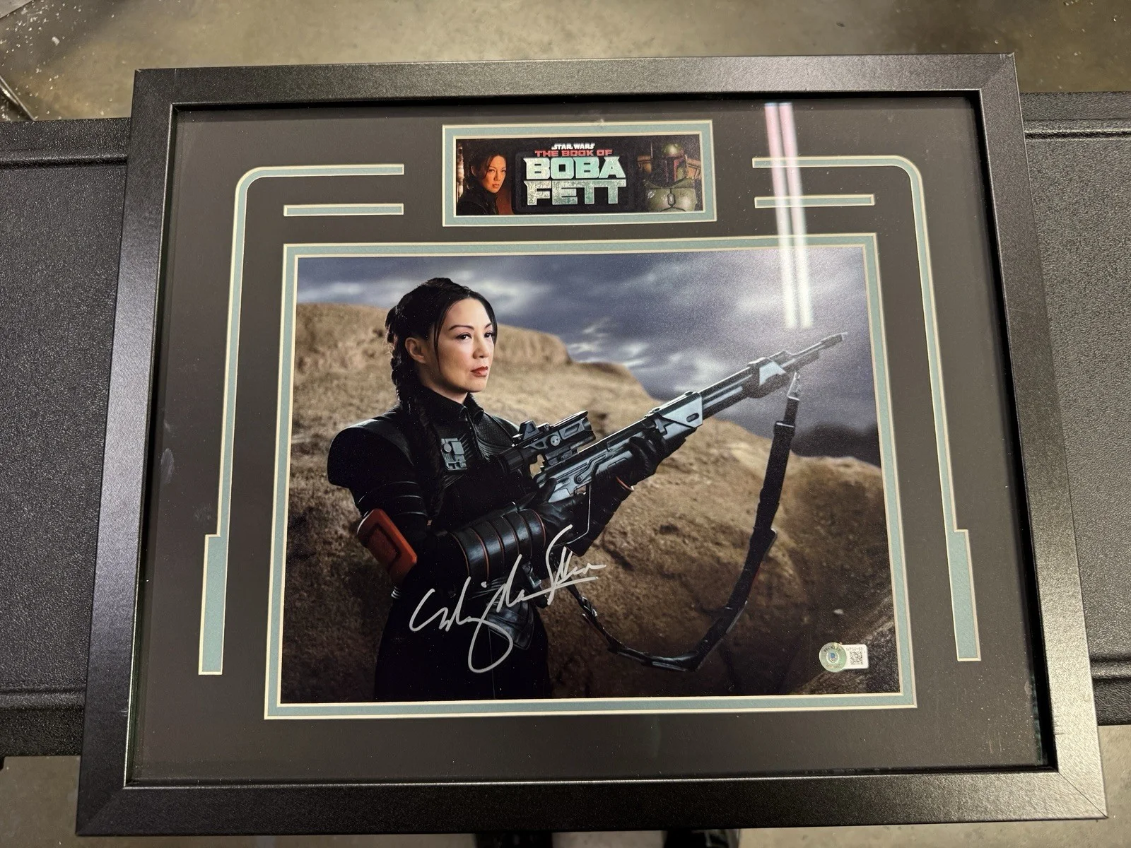 Ming-Na Wen — Ming-Na Wen Signed Framed Photo The Book of Boba Fett Beckett Authenticated