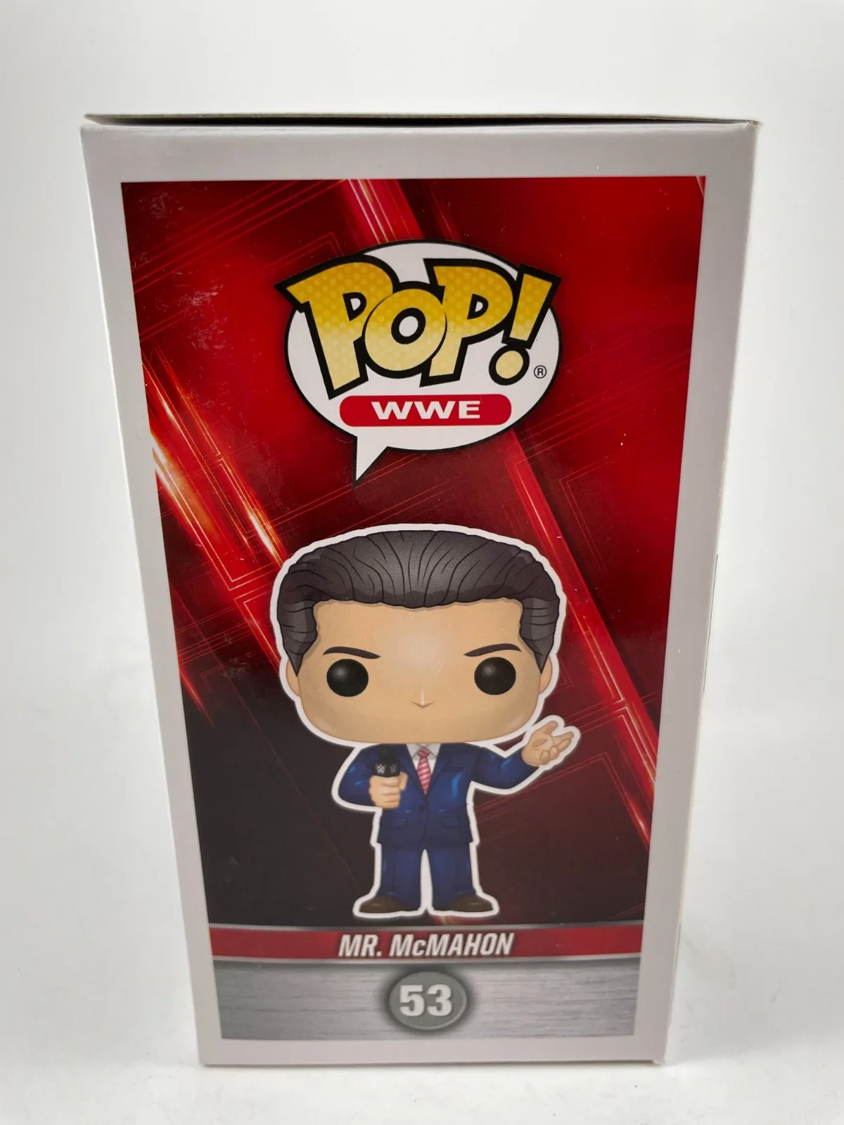 Adam Ray — Adam Ray Signed WWE Mr McMahon Funko POP! Autograph Young Rock Vincent K JSA COA, изображение 3