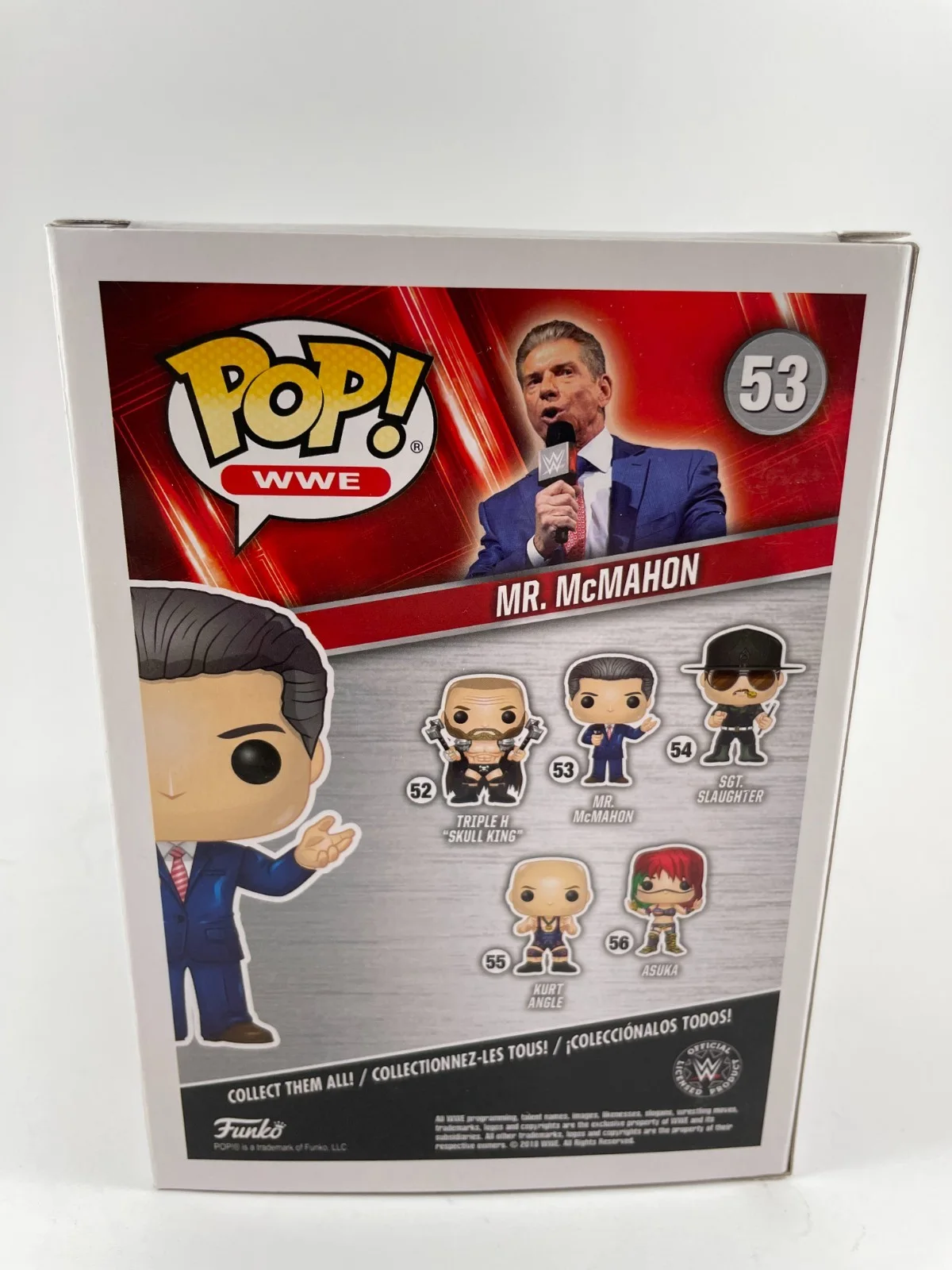 Adam Ray — Adam Ray Signed WWE Mr McMahon Funko POP! Autograph Young Rock Vincent K JSA COA, изображение 4
