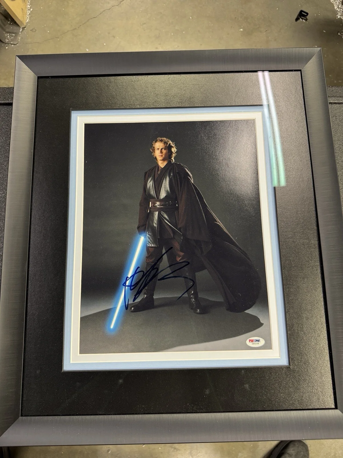 Star Wars Autographed Original Framed Hayden Christensen PSA/DNA Authenticated, image 4