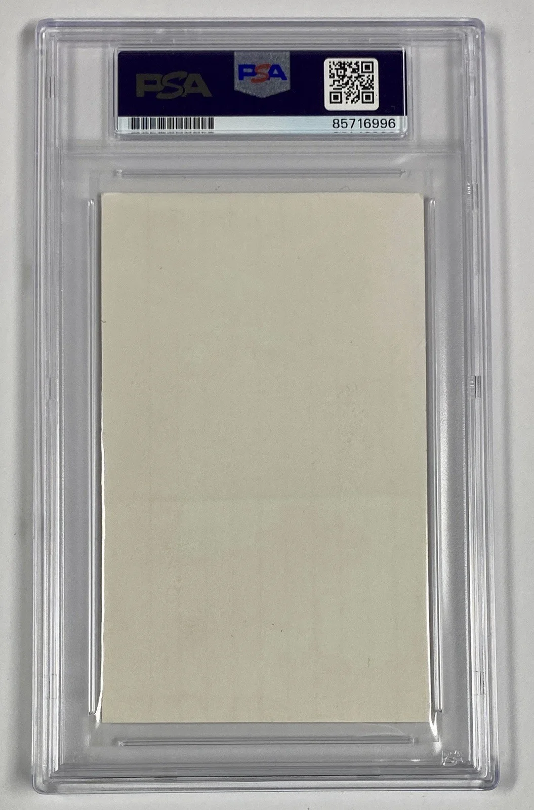 Jerry Springer Signed 7x4 Encapsulated Piece - PSA LOA, image 2