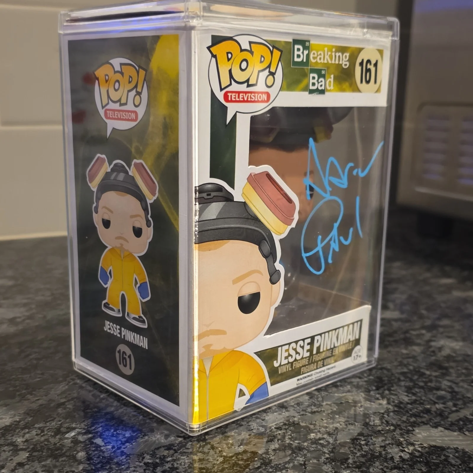 Aaron Paul — Funko Pop Breaking Bad Jesse Pinkman Signed Aaron Paul SWAU Authenticated, image 4