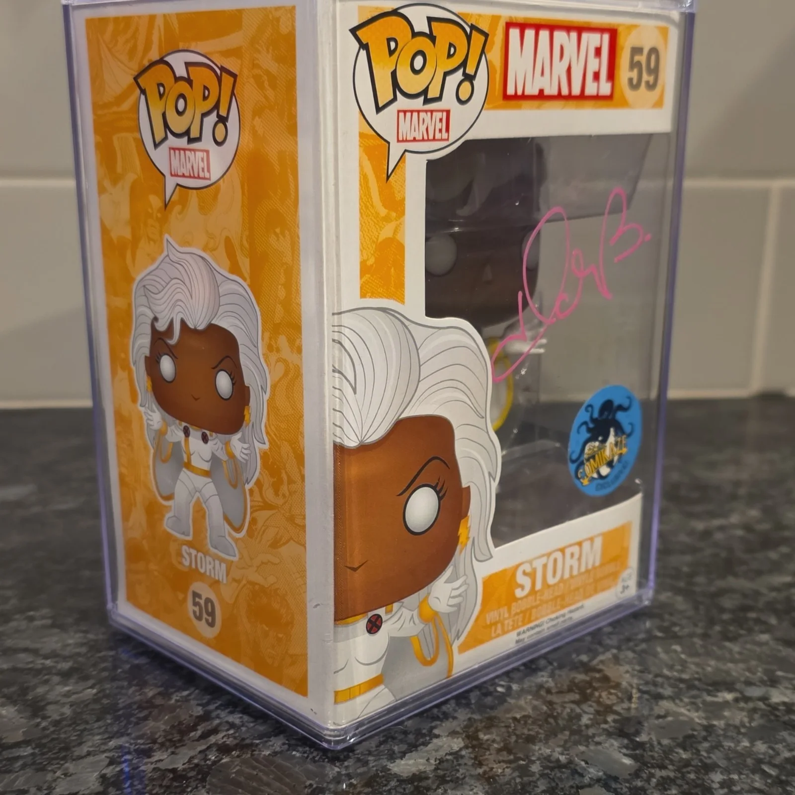 Halle Berry — Storm Halle Berry signed Funko Pop Marvel X-Men #59 Celebrity Authentics, image 5