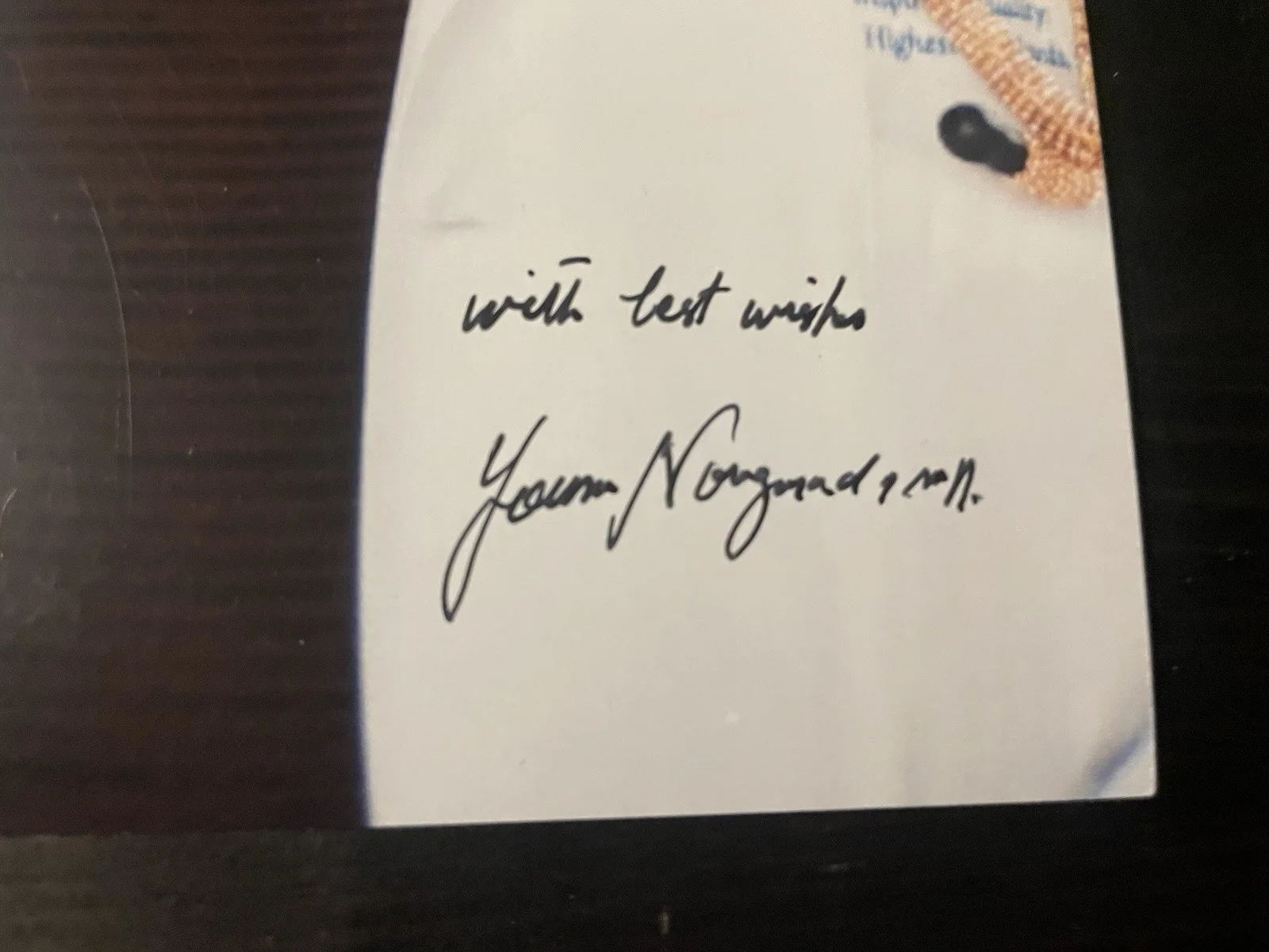 Younan Nowzaradan — Dr Now Younan Nowzaradqn Signed My 600 Lb Life 5.5x8.5 Photo Autographed JSA COA, изображение 2