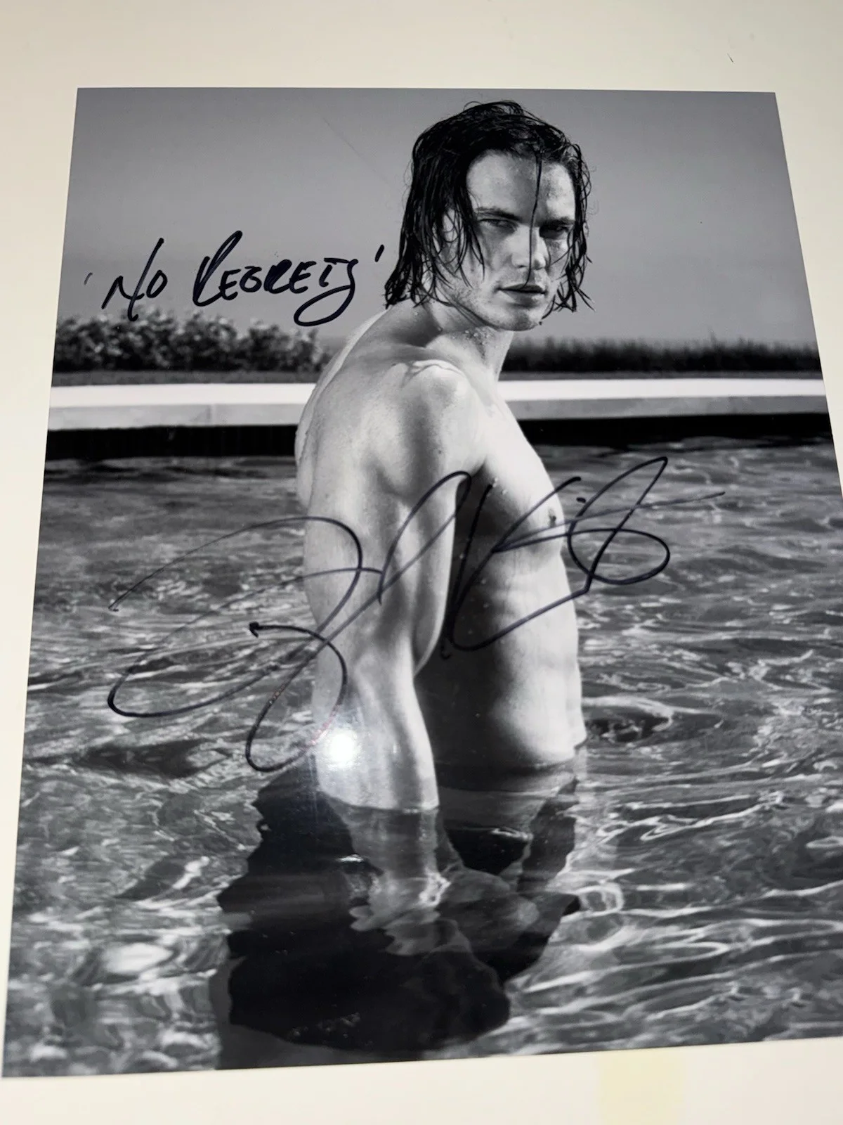 Taylor Kitsch Signed 8x10 Photo Friday Night Lights, image 2