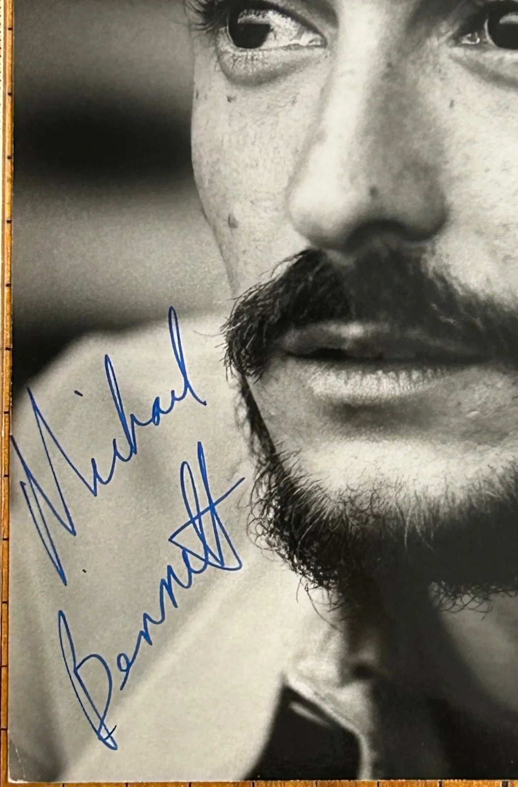 MICHAEL BENNETT—SIGNED PHOTO—TONYS+PULITZER—CHORUS LINE•2 SONDHEIM•DREAMGIRLS, изображение 4