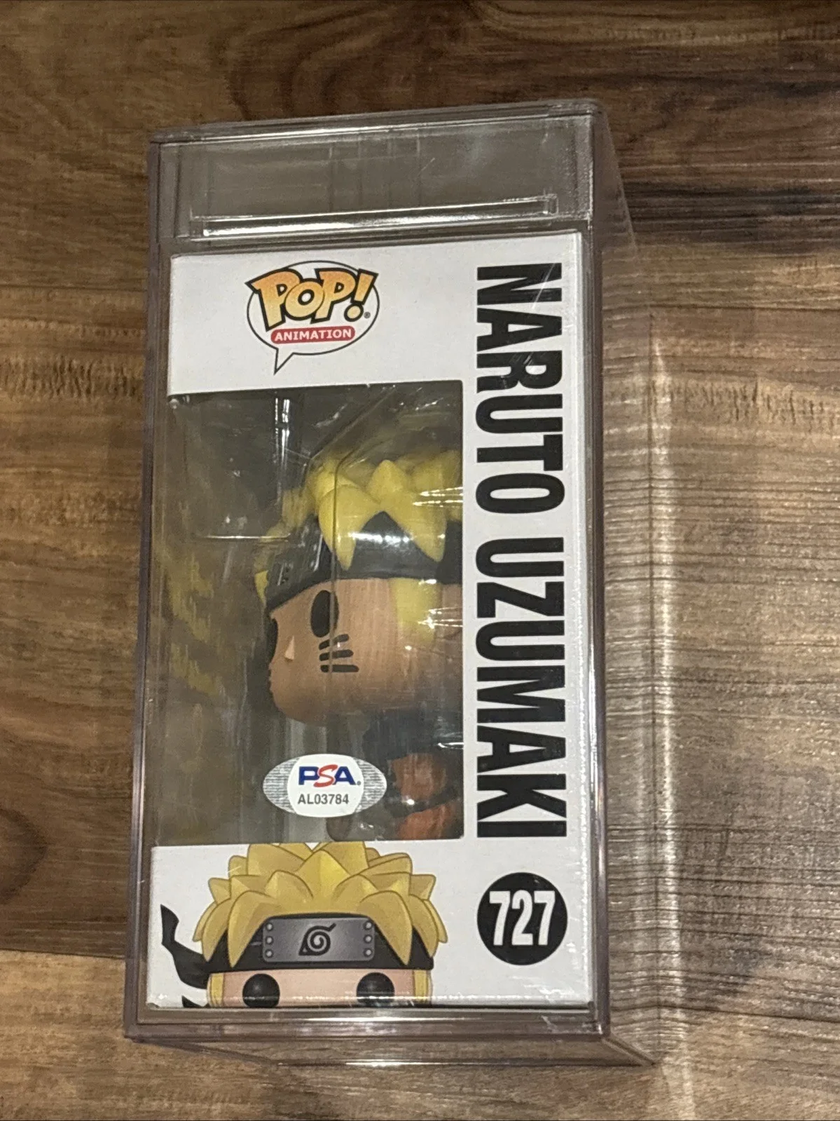 Maile Flanagan — Maile Flanagan Signed Inscribed Funko Pop #727 Naruto Shippuden PSA Encapsulated, изображение 2