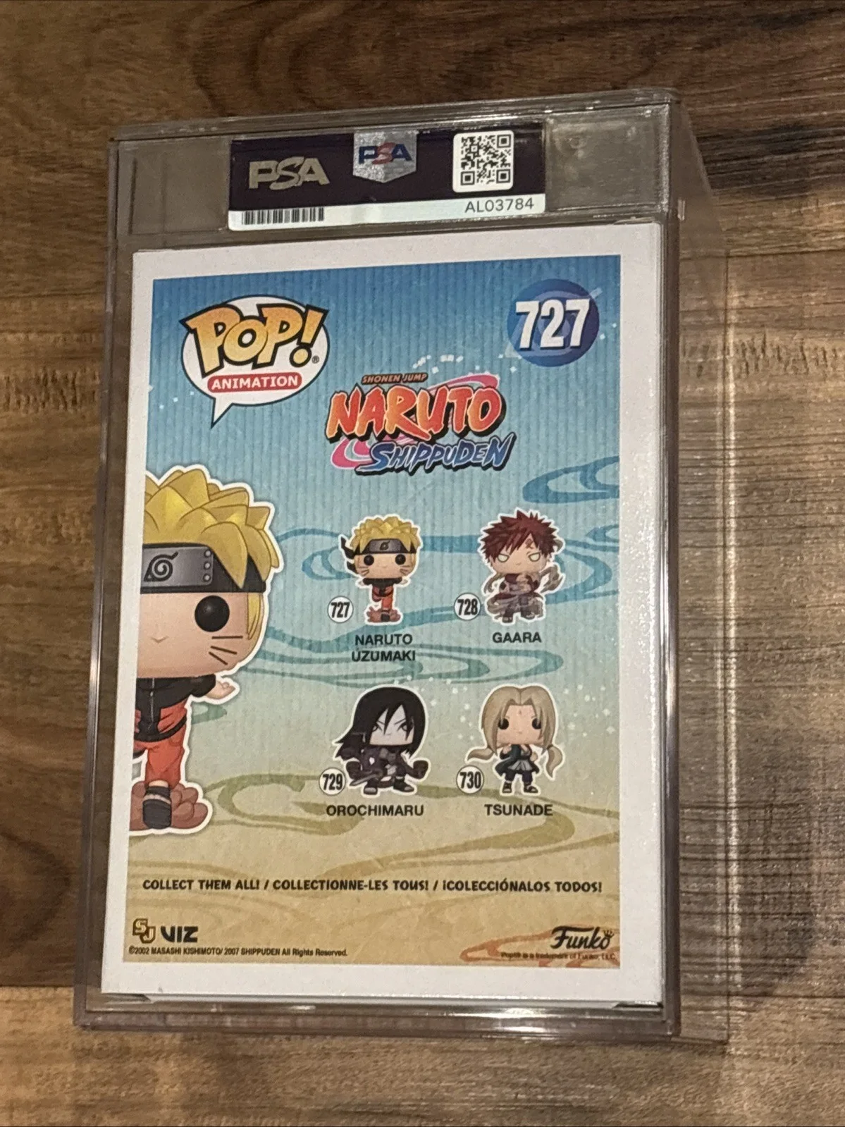 Maile Flanagan — Maile Flanagan Signed Inscribed Funko Pop #727 Naruto Shippuden PSA Encapsulated, изображение 3