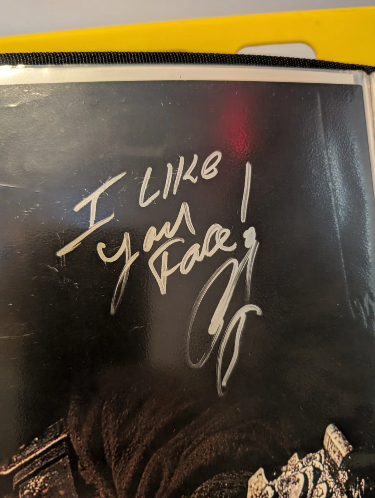 AJ Stoan — AJ Stoan Autographed Texas Chainsaw 3D Film 2013 Movie Poster 11x17 -Leatherface, изображение 2