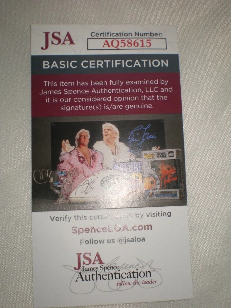 RARE Kill Hannah Signed Autograph Atlantic Photo Poster JSA Letter LOA COA, изображение 3