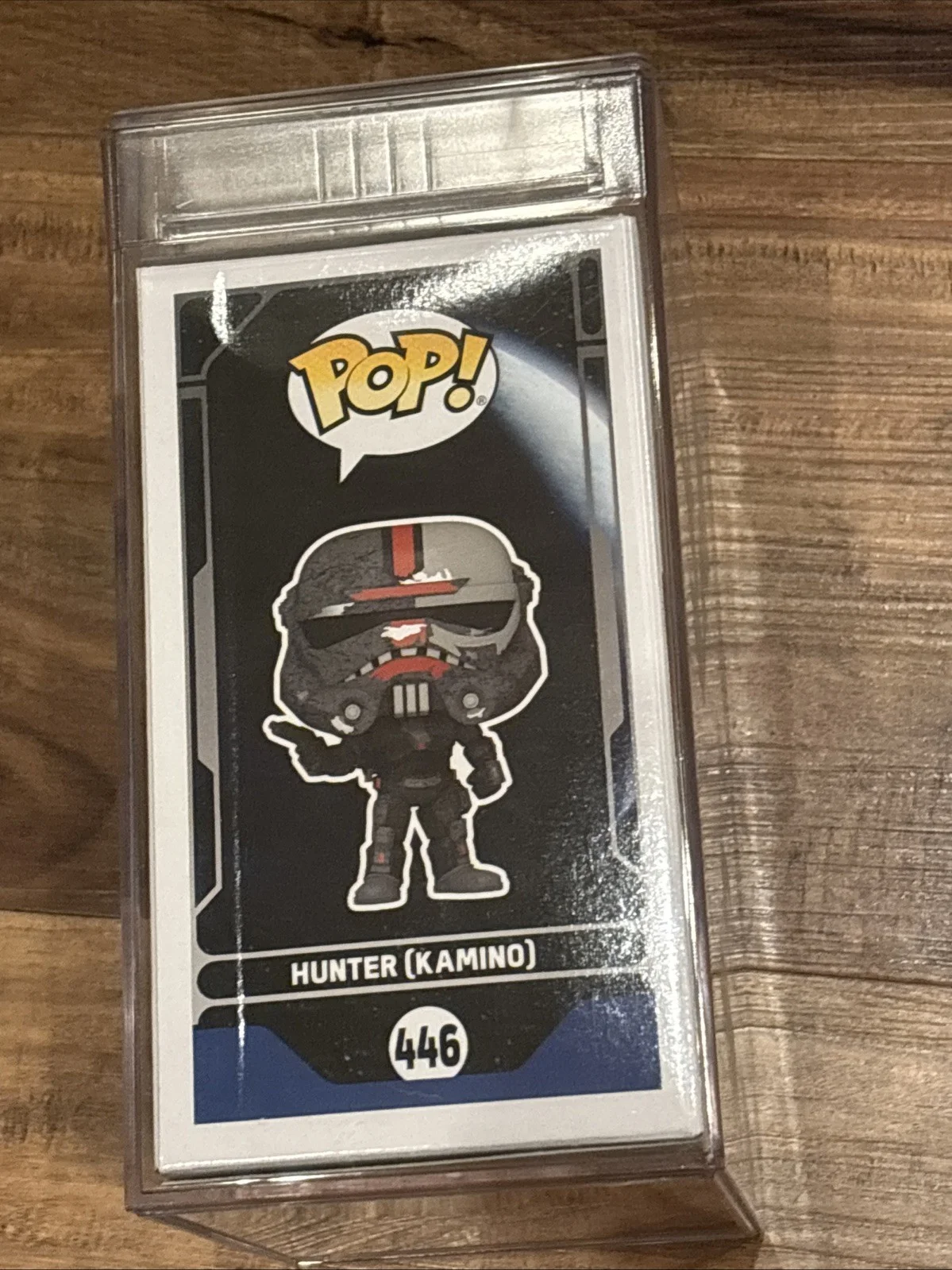 Dee Bradley Baker Signed Hunter Star Wars The Bad Batch Funko Pop PSA Gem 10Auto, image 4