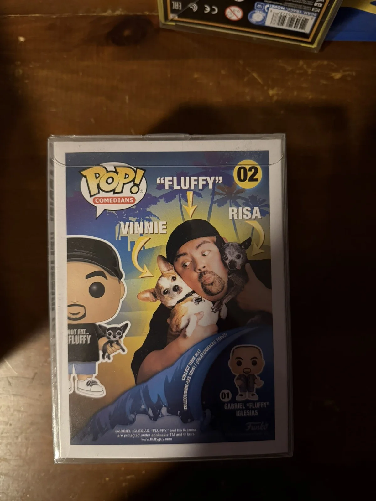 GABRIEL IGLESIAS FLUFFY SIGNED FUNKO POP #02, image 2