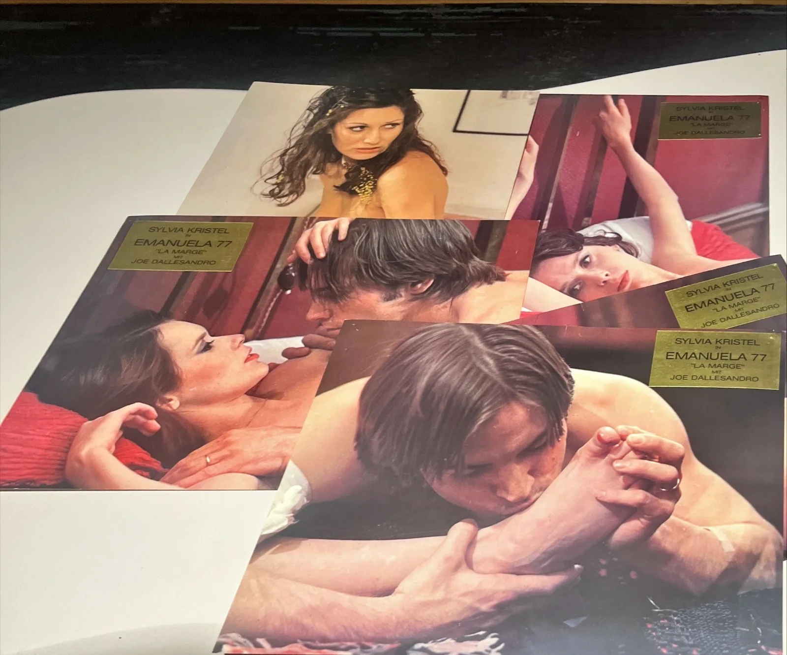 Lobby Card Set (9): “La Marge" Walerian Borowczyk Sylvia Kristel Joe Dallesandro, изображение 5