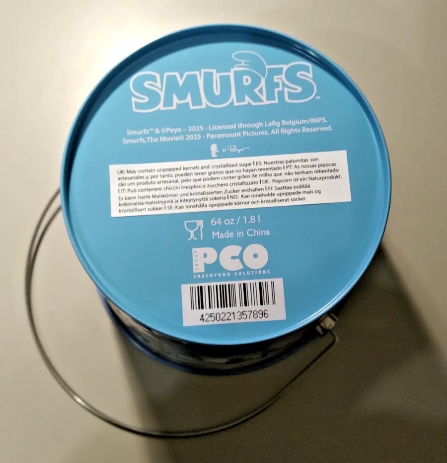 Smurfs - Smurfette Popcorn Bucket Odeon 2025 UK New, image 4