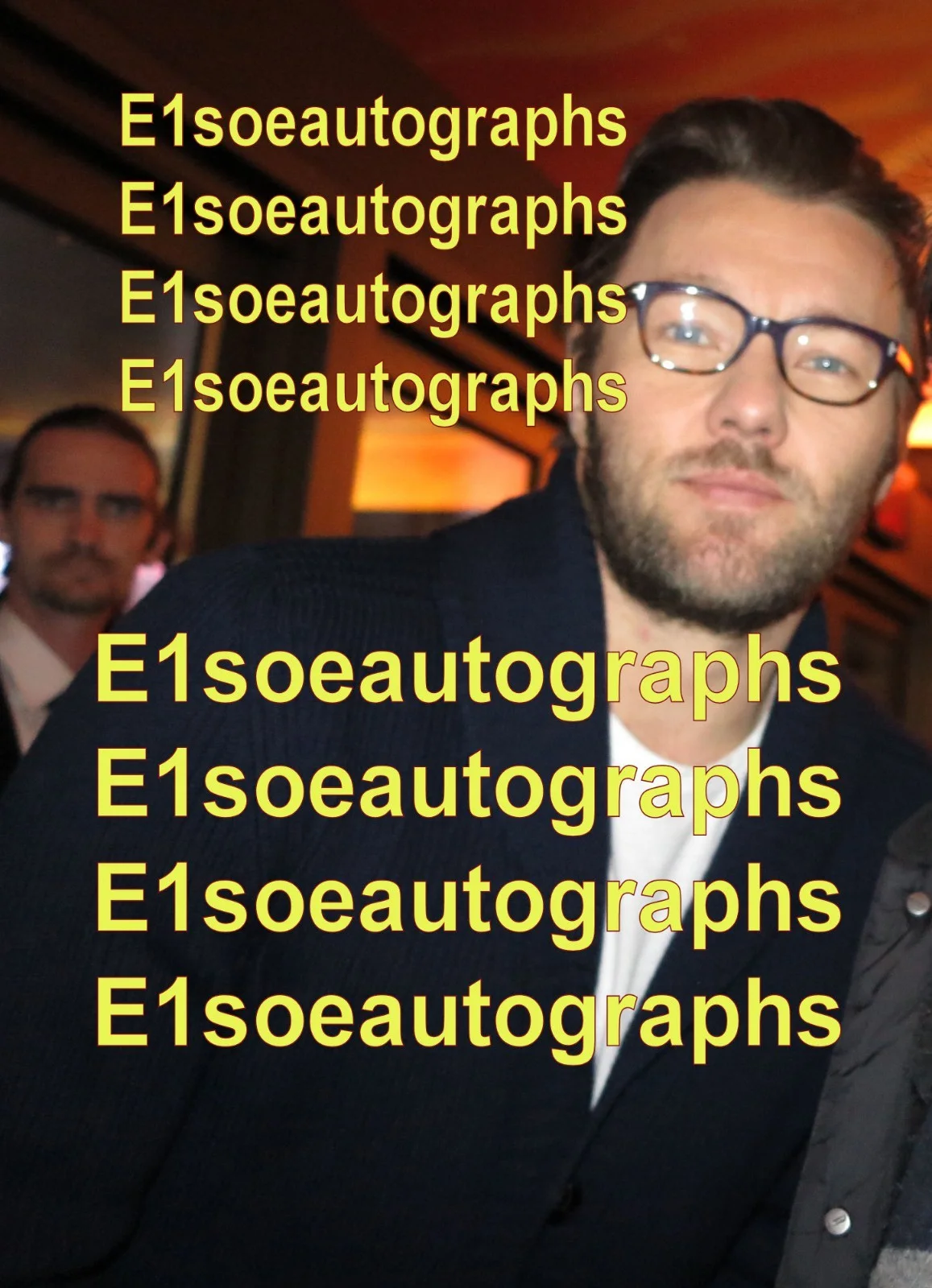 Joel Edgerton — Joel Edgerton signed 8X10 photo In Person. Proof. Obi Wan Kenobi Warrior, изображение 2